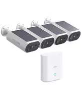 AOSU Smart Security SolarCam P1 SE sistema su 4 kamerų rinkiniu
