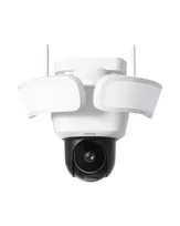 AOSU Smart Security Floodlight Cam Pro 2K QHD lauko vaizdo kamera su 2400lm prožektoriumi, AI aptikimu, IP65