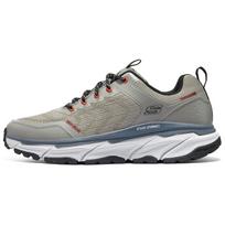 Skechers Outdoor Fabric Comfortable Versatile Outdoor Shock Absorbing Wear Resistant Low Top Casual Shoes Men sneaker Gray 237193-NTGY 41 gray