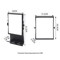 Anti-Fog Aluminum Suction Cup Wall Mount Bathroom Mirror with Hook, Hole-Free Design gray