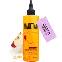 MANETAIN Apple Cider Vinegar Hair Rinse 200ml - Clarifies Scalp, Removes Buildup & Dandruff - With Glycolic Acid & Fermented Rice Water - Sulfate-F pink