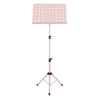 Reguliuojamas sulankstomas natų stovas, nešiojamas natų stovas muzikos instrumentams, lengvas ir tvirtas, skirtas patogiam laikymui ir kelionėms One Size rožinė