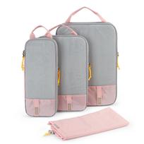 BAGSMART Packing Cubes Compression Storage Bag Travel Lightweight Suitcase Organizer Accessories Luggage Organizer Travel Bag