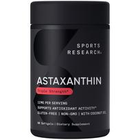 Sports Research Triple Strength Astaxanthin 12mg Softgels 60 Tablets 1 pcs