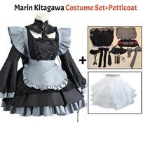 Marin Kitagawa Cosplay Kostiumas Shizuku Kuroe Suknelė Mano Pasipuošimo Mylimasis Anime Helovinas Kalėdos Karnavalo Kostiumas Vaidmenų Žaidimo Uniforma XXL gray