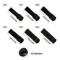 Heat Treated Alloy Impacts Sockets Set 4 10mm Universal Fit For Pneumatic Wrenches And DIY Maintenance black