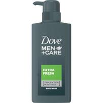 Dove Men + Care Body Wash Extra Fresh Pump Marine Sant 2 pcs gray