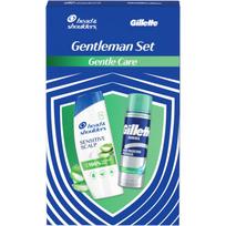 Gillette Gentleman Set Gentle Care dovanų rinkinys vyrams