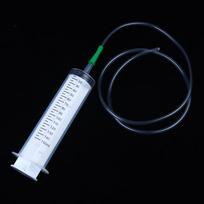 1Pcs 60-500Ml Car Oil Extractor Durable Large Capacity Plastic Syringe Suitable For Laboratory Dispensing Glue Dispensing Use 150ml white