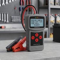 And Alternator Tester 12V 24V Automotive Handheld for Mechanics, Vehicle Owners, Garage, Micro-200pro L Clamp gray