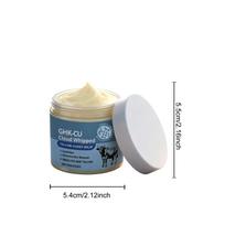 GHK-Cu Natural Beef Tallow & Honey Body Butter Deep Moisturizing Cream for Dry Skin Nourishing Skin Barrier Care gray