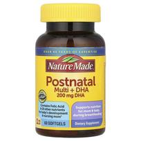 Nature Made Postpartum Multivitamin DHA Softgels 60 Tablets Postpartum Multivitamin DHA Softgels 60 Tablets 1 pcs