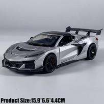 1:32 Chevrolet Corvette C8 ZR1X Track Enhanced Version Supercar Alloy Metal Diecast Model Car Home Decoration & Desktop Display