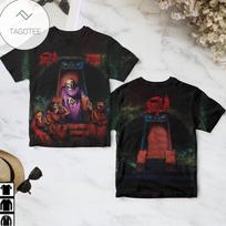 Death Scream Bloody Gore Album Cover AOP T-Shirt Unisex Unisex T-Shirt M black