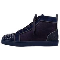 Christian Louboutin Lou Spikes Orlato Flat Version Rock Men's 12301714023 EU 40 black