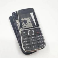 Full Housing Case Cover For Nokia C2-01 Battery Cover With Keyboard Black Hebrew keypad gray