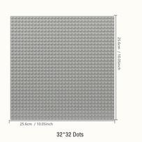 Pagrindo plokštė 32*32 16X32 16X16 taškai Statybiniai blokai Pagrindas „Pasidaryk pats“ plastikinė plokštė Klasikinė plyta Priedai Vaikų žaislas