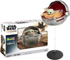 Konstruktorius Revell Star Wars The Mandalorian Grogu The Child 06783, 43 vnt., įvairių spalvų