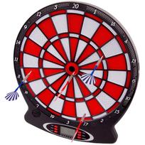 Elektroninis smiginis Enero Electronic Dart Target, balta sp./juoda sp./raudona sp., 20 mm