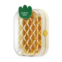 Press-Release Ice Cube Tray with Lid Storage Box BPA-Free Silicone Mold for Freezer Leak-Proof Stackable Ice Ice Maker for Home
