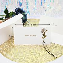 3D Pop Up Love Card For Wife And Girlfriend Gift For Valentines Day Anniversary Wedding Invitation Greeting Thank You Cards white