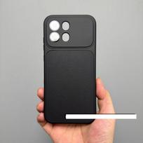 For Xiaomi Poco F6 Pro Case Poco F5 Pro Cover POCO F7Pro F7 Ultra Leather Case Luxury Lens Case Protect Matte leather Back Cover Poco F6 Pro gray