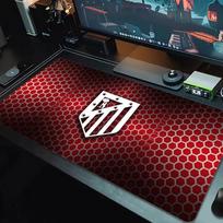 Atletico Madrid Mouse Pad Large Gaming Table Cushion Non-slip Laptop Tablet Big Mousepad XXL Mat Mini PC Playmat With Lock edge_xia 30cmx80cm(11.8x31.5inch) brown