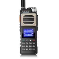 Baofeng Walkie Talkie UV-25 Air Band Receive Multi-Band 10W VOX Scambler Multi- FM Radio UV-25M w/5200mAh Type-C Battery UK Plug juoda