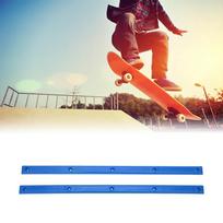 2Pcs 36.5x1.7cm Rib Bones Rails Colorful Skateboard Deck Guards  Skateboarding
