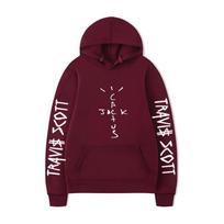 Trendy Unisex TRAVIS SCOTT Cactus Jack Hoodie S black