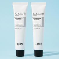 COSRX The Retinol 0.1 Cream (20ml) - [KOREAN SKINCARE] Gentle Youth Activating & Smoothing Face Cream 20ml * 2ea white
