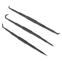3PCS O Ring Hook and Pick Set Double Ended Flexible O Seal Gasket Hooks Puller Universal for Cars gray