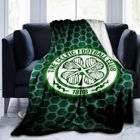 Cel-tic Football Club Crest Printed Throws Blanket Soft Flannel Blankets for Couch Bed Gifts for Men Women Picnic blanket Christmas gifts 75x90cm