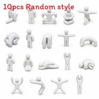 Meccha Chameleon Plastikinis Modelis Žaislas Su 3D Spausdinimo Amatu Namų Dekoro Ir Kolekcijai 10pcs white