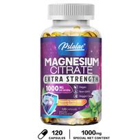 Pslalae Magnesium Citrate 1000 mg Super Potency Capsules 120 Capsules, Mineral Supplement 120*1