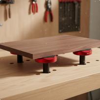 Carpentry Bench Dog Aluminum Alloy Workbench Positioning Block DoublePurpose Use NonSlip Brake 20MM