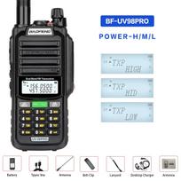 BaoFeng UV98 Pro Walkie Talkie Professional UV98 V2 Plus 10W Powerful Waterproof VHF UHF Dual Band Two Way Radio juoda