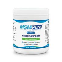 MSM Pure Fine Powder Fast Dissolving 453.6g 1 pcs