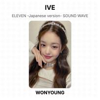 IVE ELEVEN -Japanese version- SOUND WAVE Official Photocard WONYOUNG