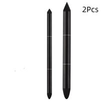 1/2Pcs Double-Headed Brush Eraser Pens Double-Headed Sketch Wipe Art Blenders For Detail Shadow Highlight 2Pcs black