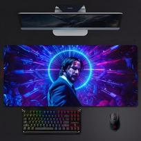 Cool Action Movie Jjohn Wick Mouse Pad Large Gaming Mousepad With Stitched Edges Thickened Desk Mat Pc 800x400x2mm