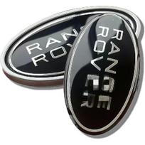 Automobilio priekinio variklio dangčio emblema ir galinio bagažinės dangčio emblemos, OEM stiliaus pakeitimas, suderinamas su Range Rover priedais gray