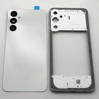 A05S Housing Middle Frame For Samsung Galaxy A05s A057F Battery Cover Back Rear  Housing Replacement Case With Camera Lens balta