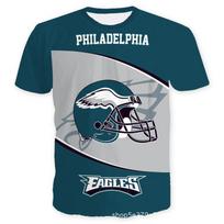 Amerikietiško futbolo vyriški trumparankoviai 3D skaitmeniniu būdu spausdinti sportiniai NFL sportiniai marškinėliai su adatos skylutėmis 4XL gray