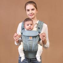Egobaby Breeze lengvas juosmens kėdutė kūdikio nešioklė: Daugiafunkcinė, atramą suteikianti kūdikio kėdutė ir apkabinanti nešioklė. gray