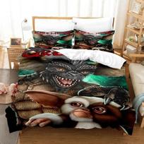 3D Print Fashion Gremlins Bedding Set 3D Printed Suitable for Bedroom Duvet Cover Set With Pillowcases Kids Home Textile 70x133cm 3pcs