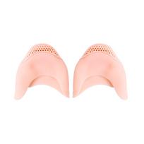 Silicone Toe Pad Dance Protection: Breathable, Shock-Absorbing Forefoot Cover for Pointe Shoes beige