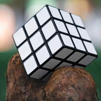 New Blanker Cube 3x3x3 Strange Shape Magic Mirror Cube Magico Educational Puzzle Toys For Kids Children Toys Mirror Cubo white
