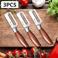 Stainless Steel Sugarcane Peeler Thick Blade Slicing Fruits and Vegetables for Kitchen Fruit Potato Pineapple Peeler white