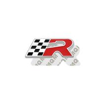 Automobilio priedai Metalinis grotelių ženklelis Galinės bagažinės kėbulo emblema Lipdukas Seat IBIZA Leon R Cupra Exeo Mii Tarraco Toledo Altea white